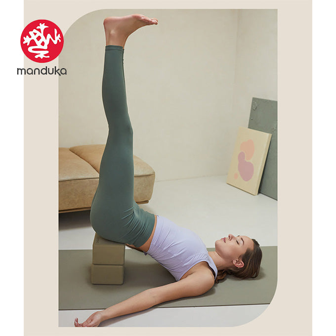 Manduka Foam Yoga Block - thunder