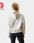 Manduka Half Moon Hoodie - Salt