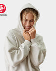 Manduka Half Moon Hoodie - Salt