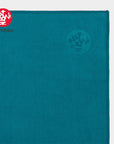 Manduka eQua Yoga Hand Tuch klein - maldive