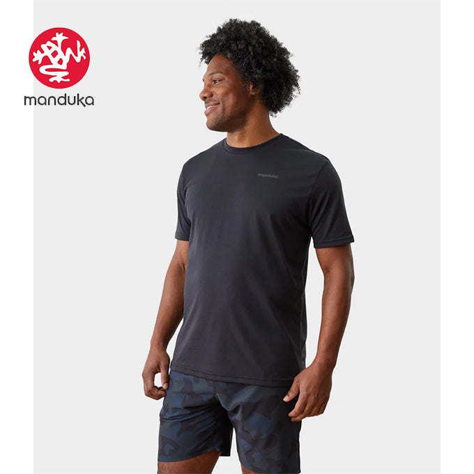 Manduka Vinyasa Tee Men - Blackout