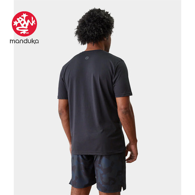 Manduka Vinyasa Tee Men - Blackout