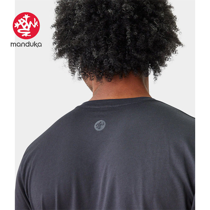Manduka Vinyasa Tee Men - Blackout