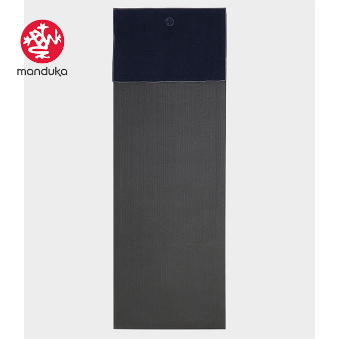 Manduka Yogitoes Yoga Hand Tuch - midnight