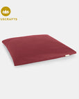 lotuscrafts zabuton meditationsmatte bordeaux