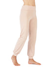 Yamadhi Roll Down Yoga Pants - caramel beige