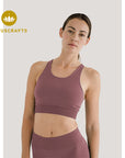 Seamless Bra-Top - mauve