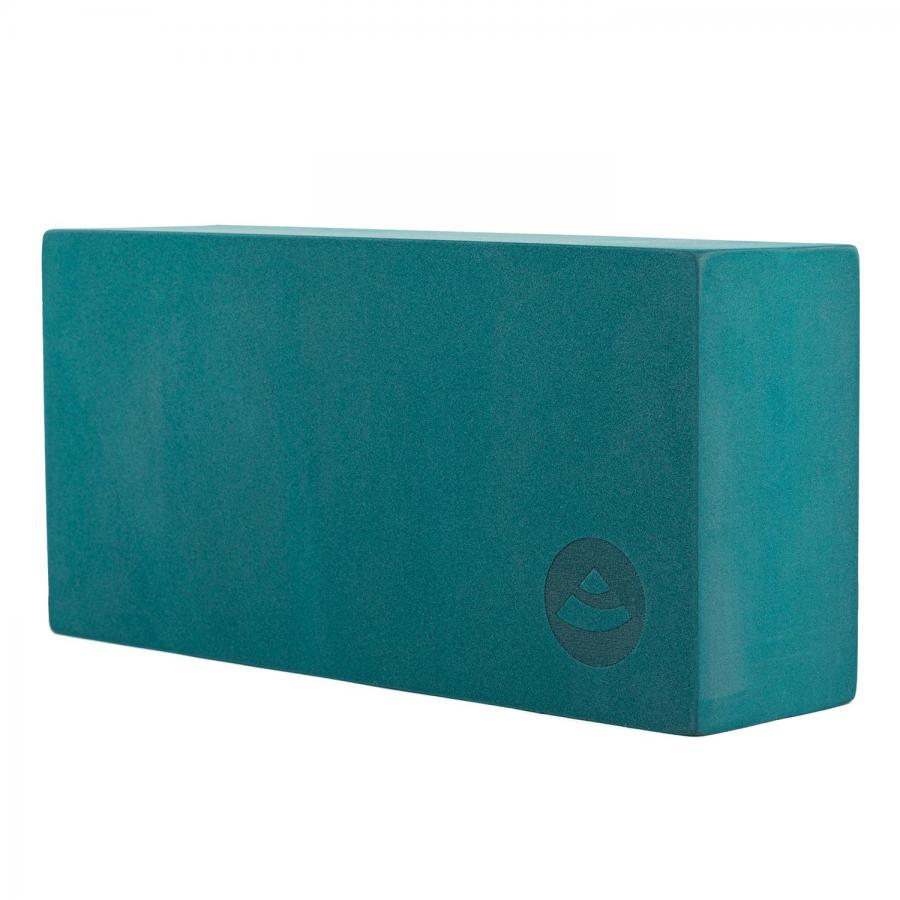 yoga block asana brick petrol