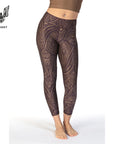 Kismet Lux Leggings - cinnamon plum spirit