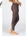 Kismet Lux Leggings - cinnamon plum spirit