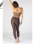 Kismet Lux Leggings - cinnamon plum spirit