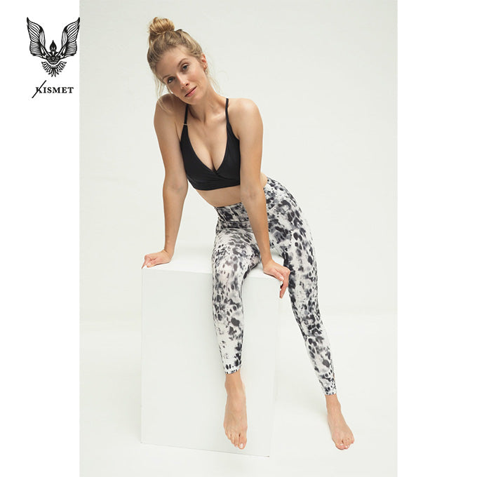 Kismet Ganga Leggings 7/8 - animal black white