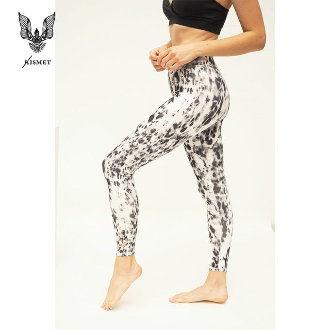 Kismet Ganga Leggings 7/8 - animal black white