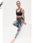 Kismet Ganga Leggings 7/8 - elements turquoise