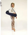 Yogatasche von Love Generation Baumwolle - dunkelblau