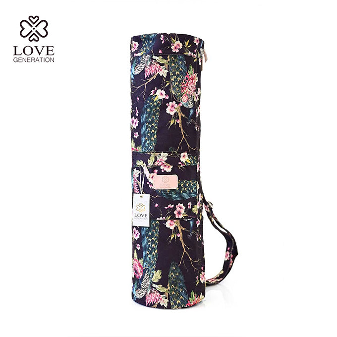 yoga mattentasche love generation royal peacock