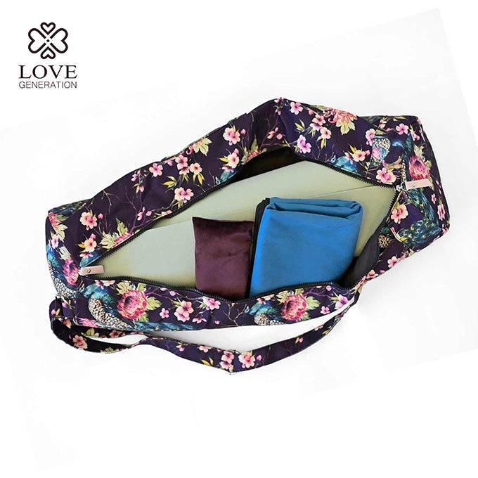 yoga mattentasche love generation royal peacock