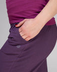 Yamadhi Loose Modal Yoga Pant - Deep Purple