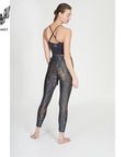 Kismet Lux Leggings - deep blue wild