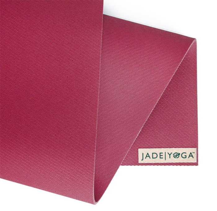 yogamatte jade rutschfest naturkautschuk harmony rasberry