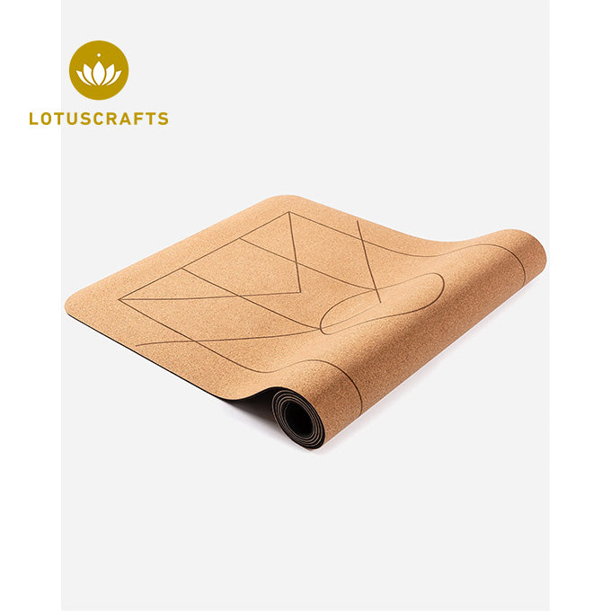 yogamatte kork llotuscrafts arise align