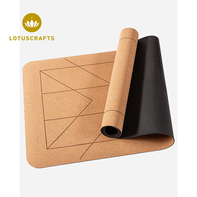 yogamatte kork llotuscrafts arise align