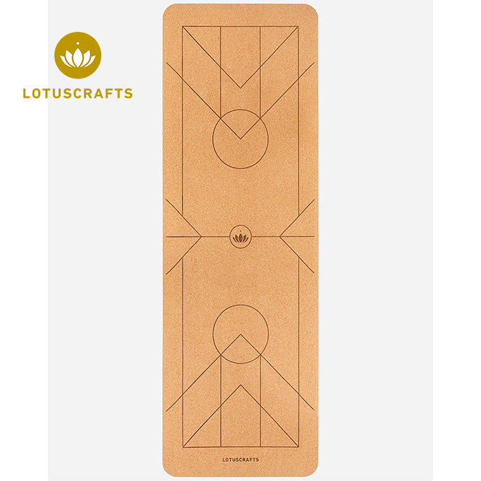 yogamatte kork llotuscrafts arise align