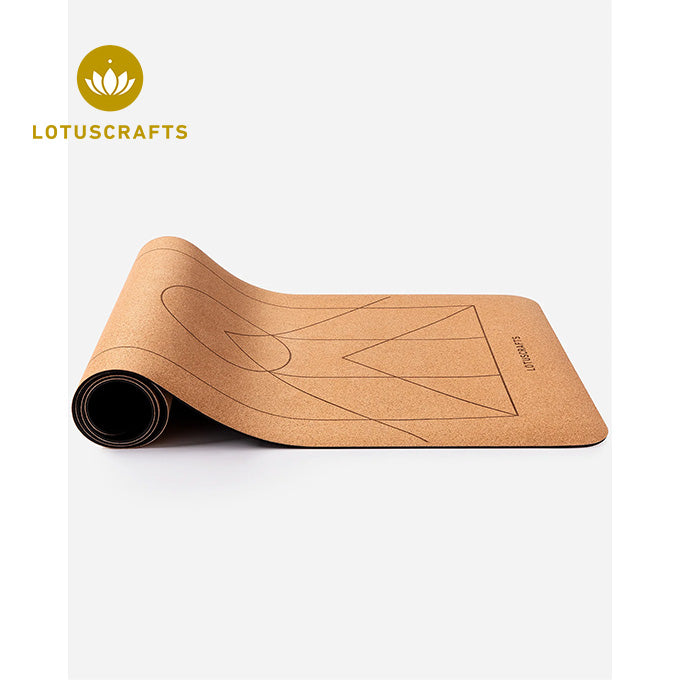 yogamatte kork llotuscrafts arise align