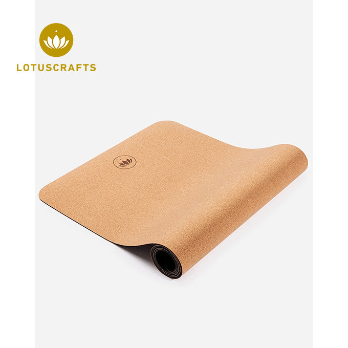 yogamatte kork lotuscrafts arise lotus