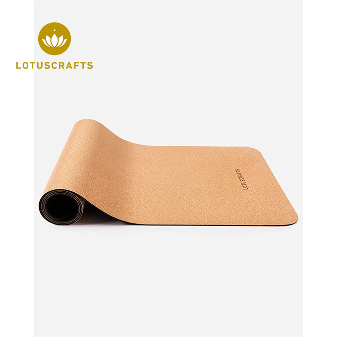 yogamatte kork lotuscrafts arise lotus