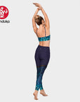 Manduka engineered high line legging abstract viper print - Gr. M