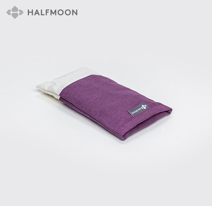 Halfmoon Lavendel Leinen Augenkissen - Plume &amp; Ivory