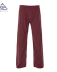 Jaya Carlos Herren Yoga Hose - burgundy