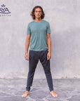 Jaya Johnny Herren Yoga Hose anthrazit melange