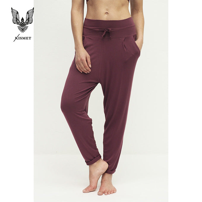 Kismet Bali Pant - ruby