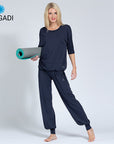 Magadi Yoga Shirt SARA - Navy
