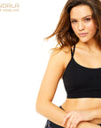 Mandala Slim Studio Bra - black