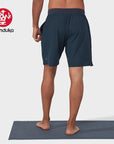 Manduka Herren Agility Short - Dark Sapphire - Gr. M