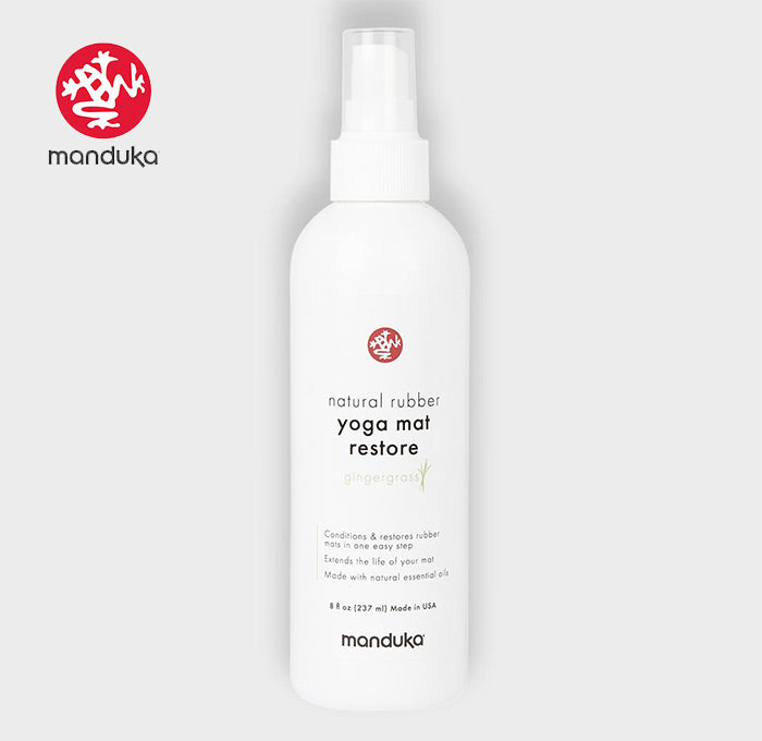 Manduka Bio Reiniger &quot;NATURKAUTSCHUK MATTEN&quot; Spray - Gingergrass