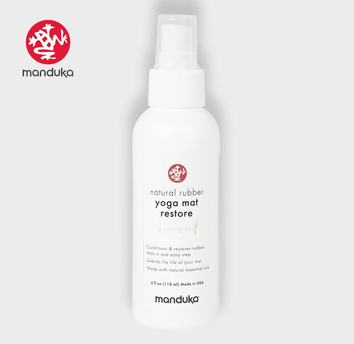 Manduka Bio Reiniger &quot;NATURKAUTSCHUK MATTEN&quot; Spray - Gingergrass