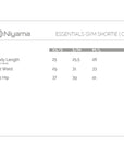 Niyama Gym Shortie - black