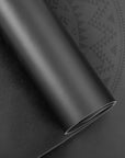 Phoenix PU Mat Black Ethno Mandala mit Naturkautschuk - schwarz