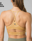 prAna Wander Often Bra Toffee Glow - Gr. XS