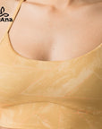 prAna Wander Often Bra Toffee Glow - Gr. XS