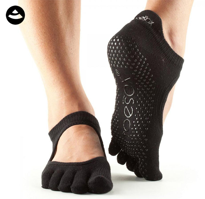 toesox Socken Bellarina für Yoga, Pilates, Fitness - Gr. S (36 - 38,5)