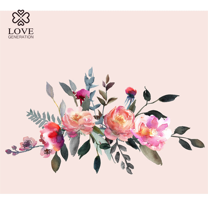 Trinkflasche Love - Precious Pink Flowers
