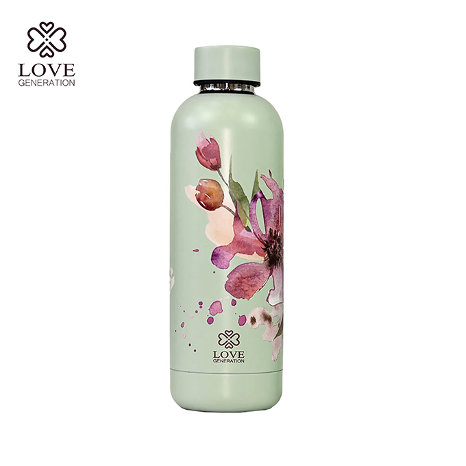 Trinkflasche Love - Serene Sage Flowers