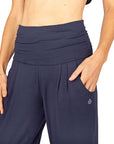 Yamadhi Loose Yoga Pant - Dark Iris (Dunkelblau)
