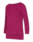 Yamadhi Casual ¾ Modal Yoga Longsleeve - Purple Grape (Berry)