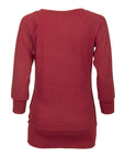 Yamadhi Casual ¾ Modal Yoga Longsleeve - Bordeaux